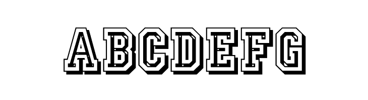 JerseyLetters  Free Fonts Download