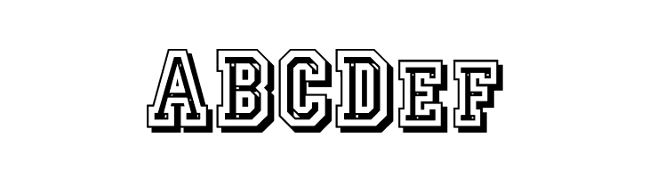 JerseyLetters  Free Fonts Download