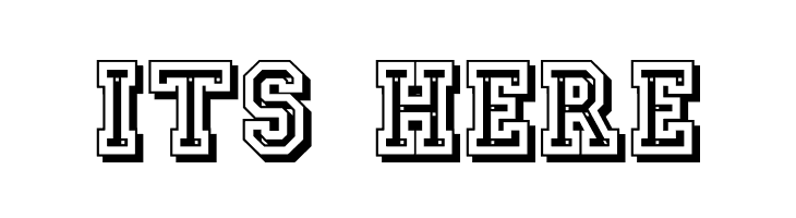 JerseyLetters  Free Fonts Download