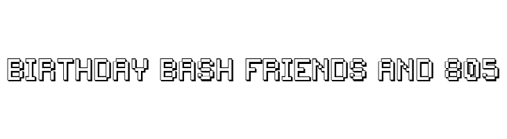 Back to 1982  Free Fonts Download