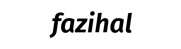 Fira Sans SemiBold Italic  Free Fonts Download