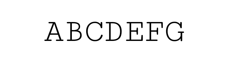 Cutive Mono Regular  Free Fonts Download