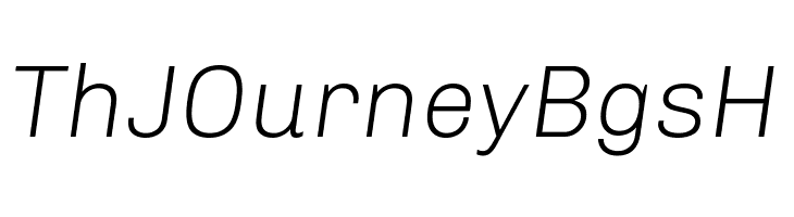 Chivo Light Italic  Free Fonts Download