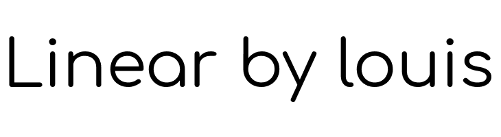 Linear%2Bby%2Blouis Comfortaa Regular Font