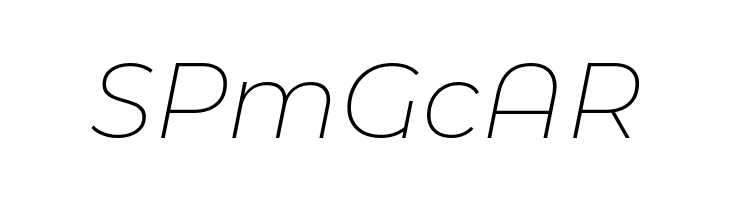 Montserrat Alternates ExtraLight Italic  Free Fonts Download