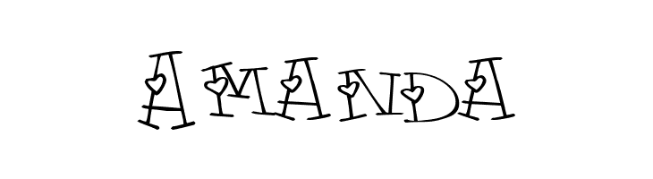 4 my lover  Free Fonts Download