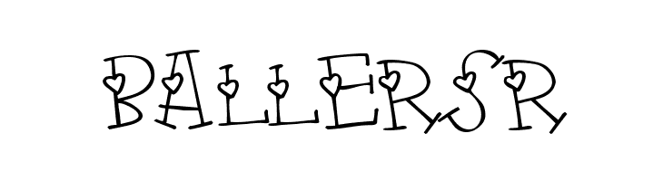 4 my lover  Free Fonts Download