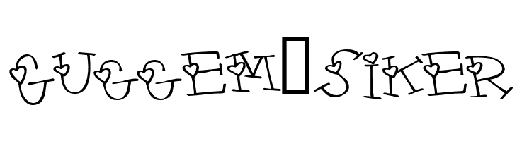 4 my lover  Free Fonts Download