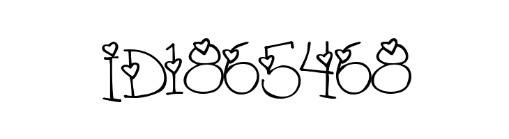 4 my lover  Free Fonts Download