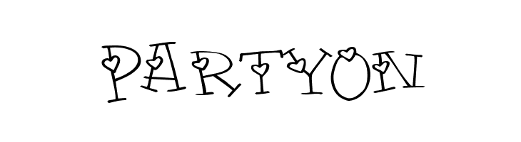 4 my lover  Free Fonts Download