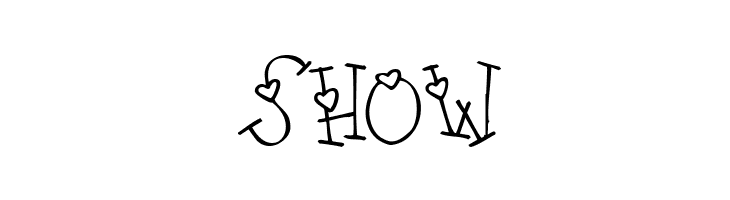 4 my lover  Free Fonts Download