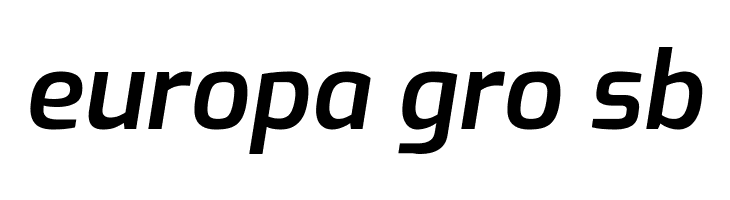 Exo SemiBold Italic  Free Fonts Download