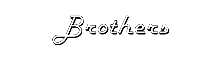 FiftiesHollow  Free Fonts Download