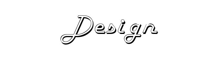 FiftiesHollow  Free Fonts Download