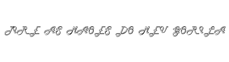 FiftiesHollow  Free Fonts Download