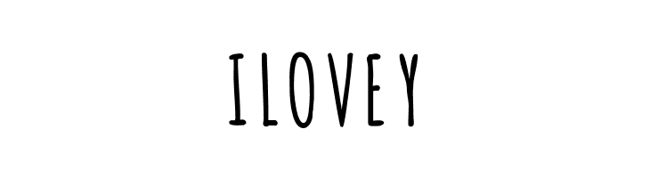 ILOVEY Amatica SC Bold Font