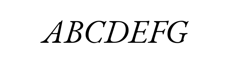 EB Garamond Italic  Free Fonts Download
