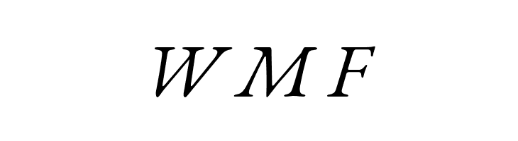EB Garamond Italic  Free Fonts Download