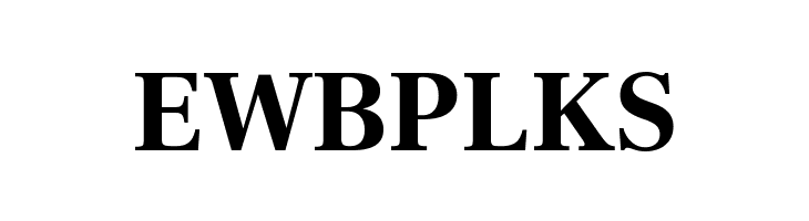 EWBPLKS Frank Ruhl Libre Bold Font