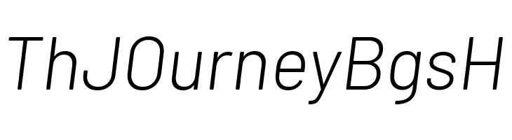 Barlow Light Italic  Free Fonts Download
