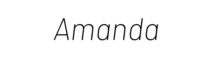 Barlow ExtraLight Italic  Free Fonts Download