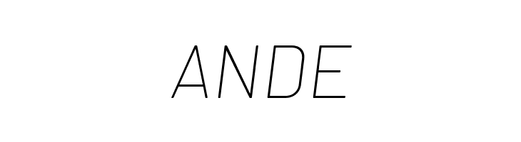 Barlow Thin Italic  Free Fonts Download