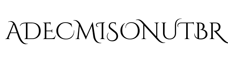 Cinzel Decorative Regular  Free Fonts Download