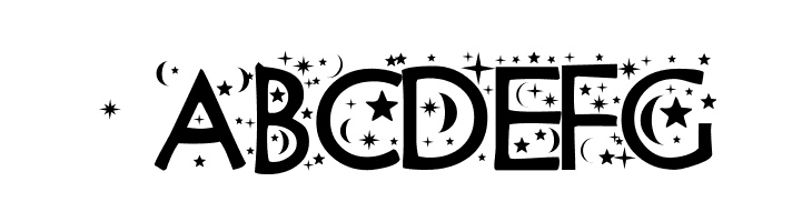 Night Sky  Free Fonts Download