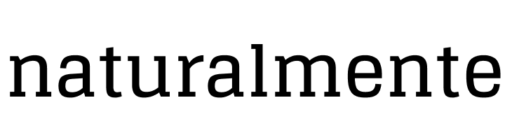 naturalmente Glegoo Bold Font