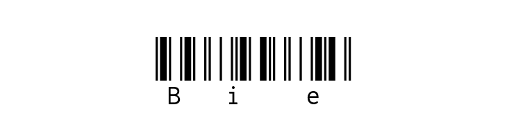 Libre Barcode 39 Extended Text Regular  Free Fonts Download
