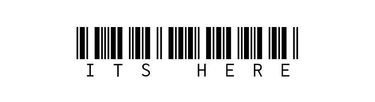 Libre Barcode 39 Extended Text Regular  Free Fonts Download