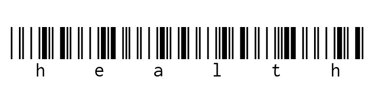 Libre Barcode 39 Extended Text Regular  Free Fonts Download