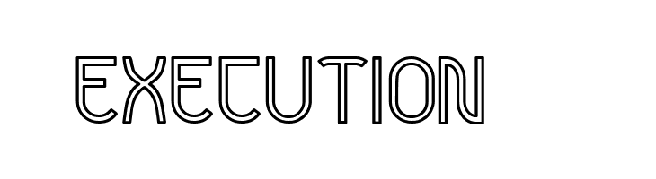 Futurex Variation Alpha Hollow  Free Fonts Download