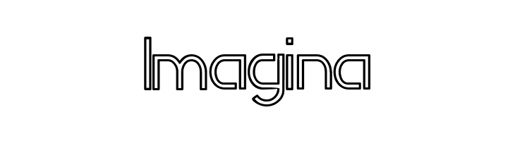 Futurex Variation Alpha Hollow  Free Fonts Download