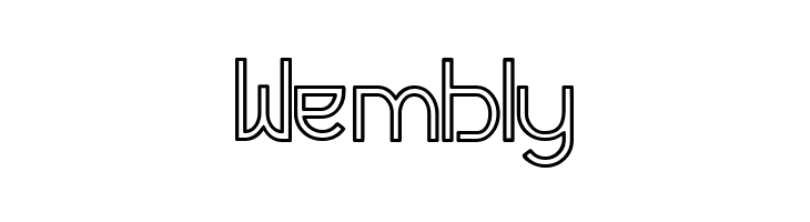 Futurex Variation Alpha Hollow  Free Fonts Download