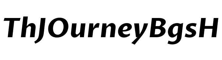 Proza Libre Bold Italic  Free Fonts Download