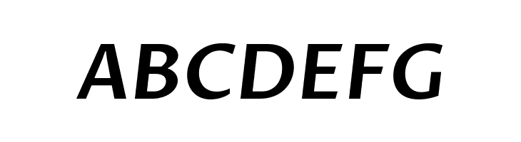 Proza Libre SemiBold Italic  Free Fonts Download