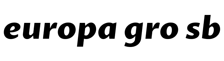 Proza Libre ExtraBold Italic  Free Fonts Download