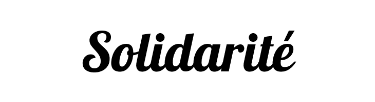 Solidarit%25C3%25A9 Galada Regular Font