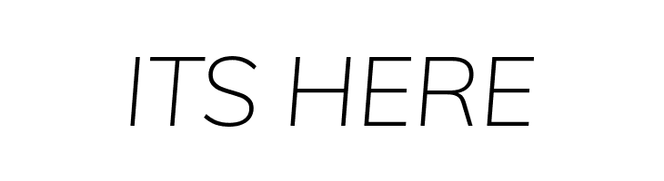 Muli ExtraLight Italic  Free Fonts Download