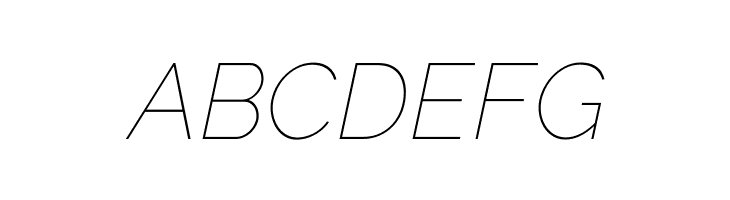 Raleway Thin Italic  Free Fonts Download