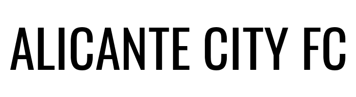 ALICANTE%2BCITY%2BFC Oswald Regular Font