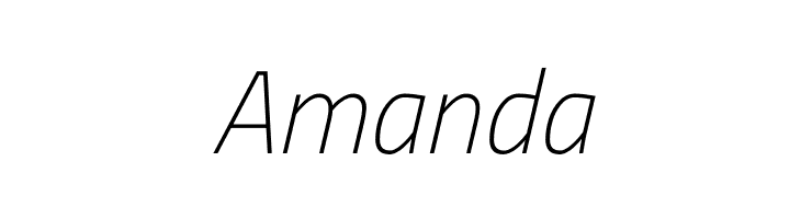 Titillium Web ExtraLight Italic  Free Fonts Download