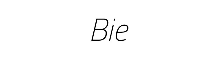 Titillium Web ExtraLight Italic  Free Fonts Download