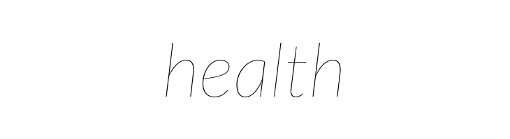 Lato Thin Italic  Free Fonts Download