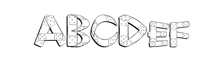 First Aid  Free Fonts Download