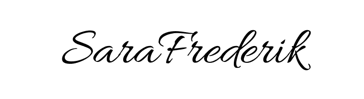 SaraFrederik Allura Regular Font