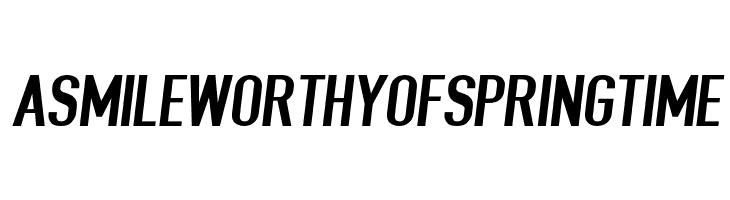 Give A Hoot Bold Extended Oblique  Free Fonts Download