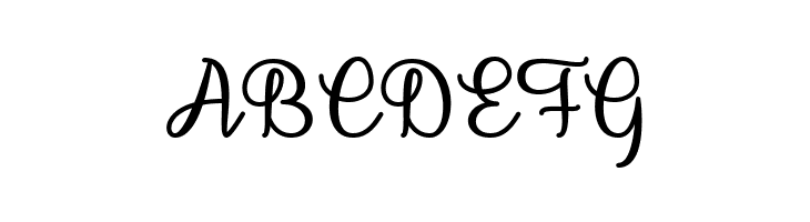 December Calligraphy  Free Fonts Download
