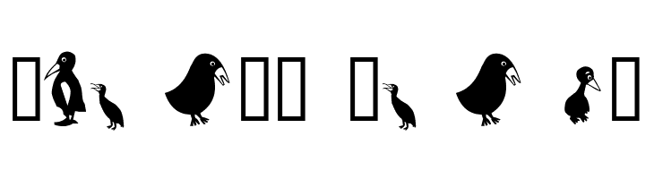 Birds  Free Fonts Download